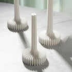 Fluted Column Candle — Set of 3